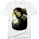 Harry Potter Snape Poster Men's 18/1 Cotton Short-Sleeve T-Shirt